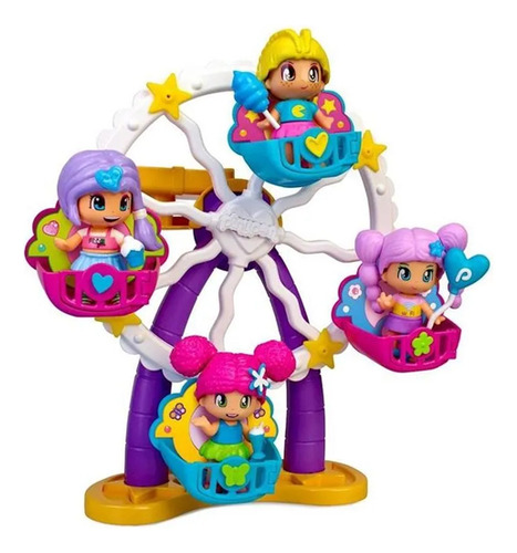 Pinypon Parque De Atracciones C/fig Y Acc Int 16792 Pin&pon