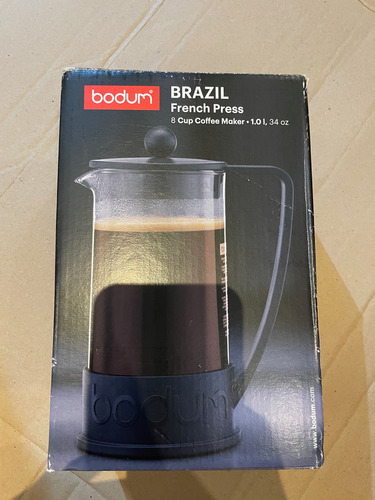 Bodum Cafetera 1 Litro Negra Prensa Francesa Negro (Usado)