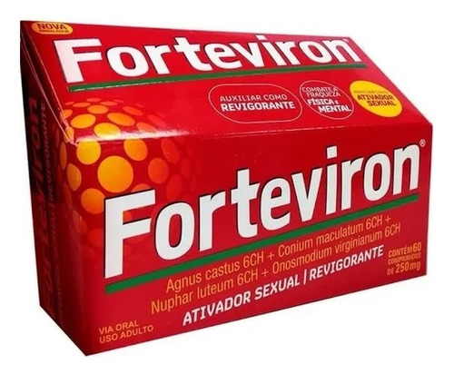 Forteviron C/60 Ativador E Revigorante Sexual Wp Labs