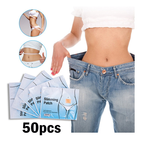 50 Parches Reductores De Grasa Slim Patch B