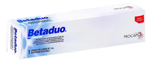Betametasona5mg + Betametasona2mg Betaduo 1ml Procaps