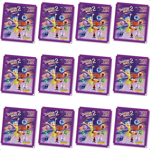 Kit 24 Figurinhas A01 A A24 Especiais Álbum Divertidamente 2