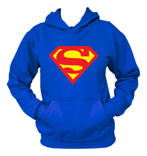 Sudadera Super Man Super Héroe Hoodie Adultos / Niños
