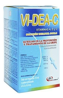 Videa C Solucion Infantil Vitaminas A,d,c Gotas 25ml