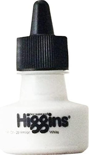 Tinta Para Desenho Higgins 29,6ml White Chartpak 44113