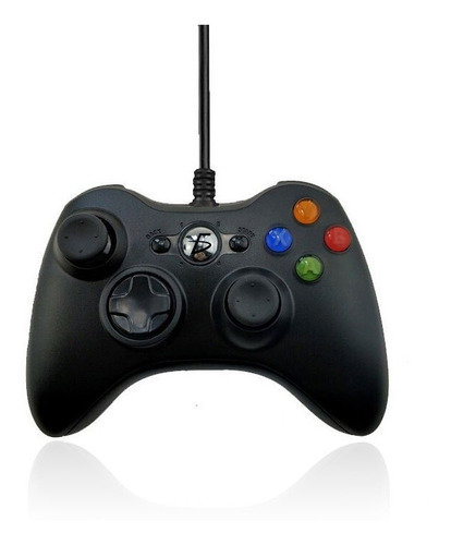 Control Para Xbox 360 Alambrico Gamepad 2 Metros Gm05