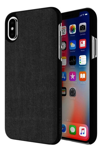 Case Delgado Denim Cotton Incipio K + K  Para iPhone X 