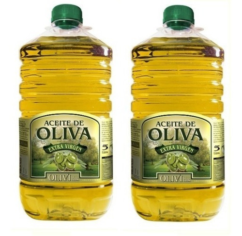 Aceite De Oliva Extra Virgen Olivi 5 Lts X 2 Unidades