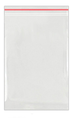 Imagem 1 de 3 de Saquinho Zipado Zip Lock 7x10 Pacote Com 100 Unidades.