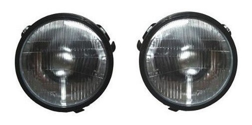 Par Juego Faros Dodge H100  2002 - 2005 Zry