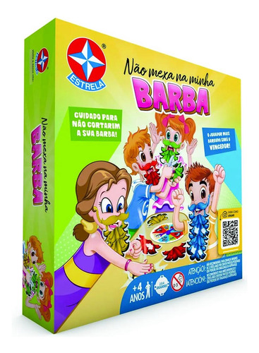Jogo Não Mexa Na Minha Barba - Estrela