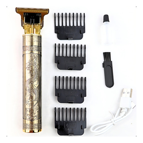 Maquininha De Acabamento Profissional Cabelo Dragão Retrô