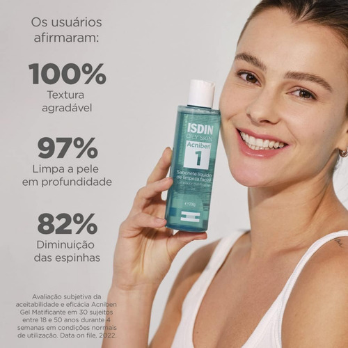 Kit Isdin Sabonete Liquido Acniben Ureadin Bath Gel Banho