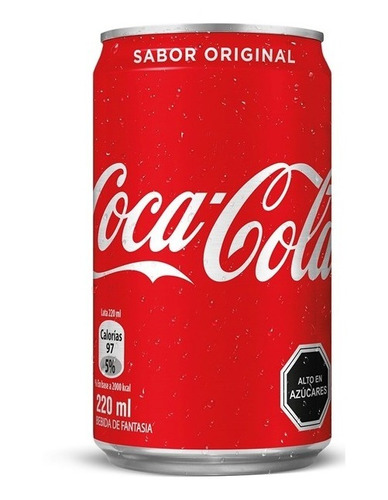 Bebida Lata 220cc Coca Cola   