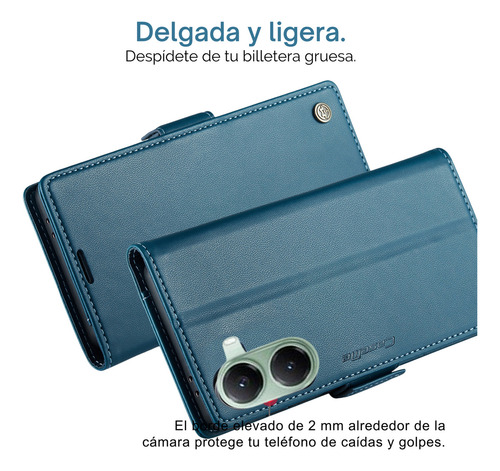Funda Para Poco X7 Pro 5g Tarjetero Cartera Caseme 23