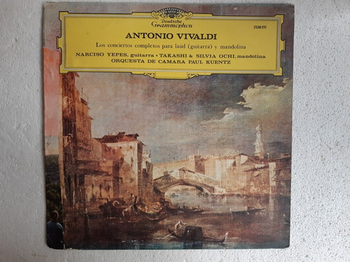 Disco Lp Antonio Vivaldi / Narciso Yepes Y Orquesta 