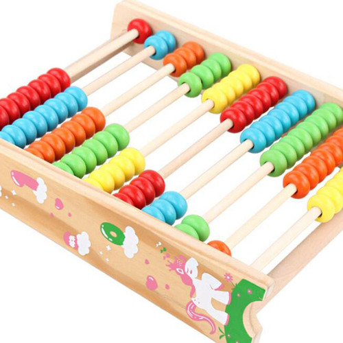 De Madera Para Niños Matemáticas 10 Filas Para Juguetes