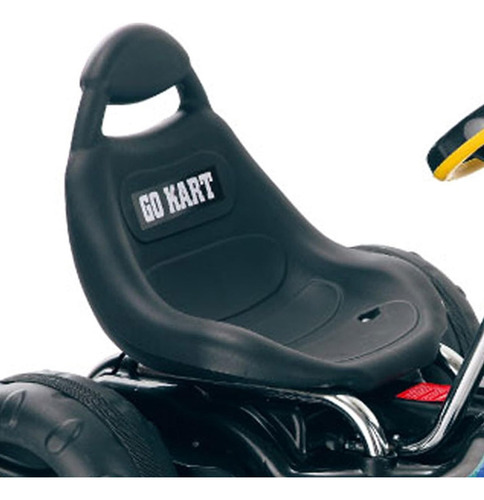 Go Kart Con Pedales; 3 A 7 Años; Negro