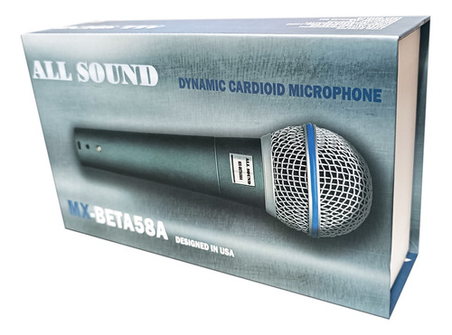 Microfono Vocal Dinamico Beta 58a - Ealsem