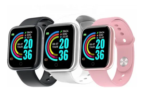 Reloj Inteligente Y68 Brazalete Ritmo Cardiaco Calorias MercadoLibre