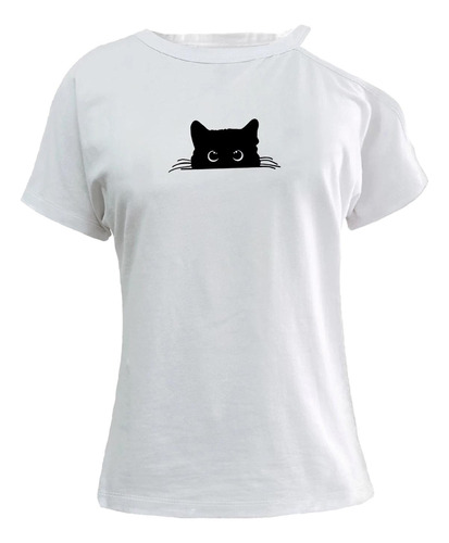 Camiseta Básica Con Hombros Descubiertos Para Mujer, Camisa