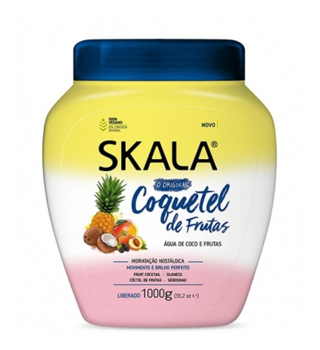 Mascara Skala Coquetel Frutas Liberado 1 Kg Hidratación