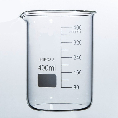 Vaso De Precipitado 400ml Vidrio Boro 3.3 Graduado *inlabs*