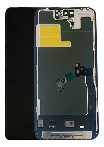 Tela Frontal Display Compatível iPhone 14 Pro Oled Top Ci Cor Preto