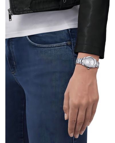 Reloj Tissot 1320101103100 T-my Lady Malla Plateado Bisel Plateado Fondo Plateado