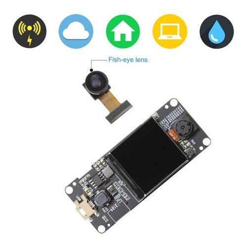 Imagen 5 de 7 de Ttgo T-camera Plus Esp32 Spram Camara Mpu6050 Mic Wifi Sd Bt