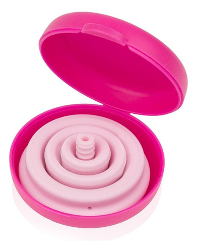 Intimina Copa Menstrual Compacta Plegable Y Spray Limpiador