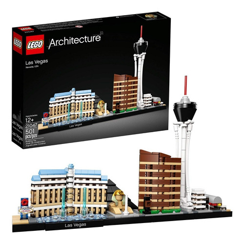 Lego Architecture 21047 Las Vegas Nevada 501 Piezas