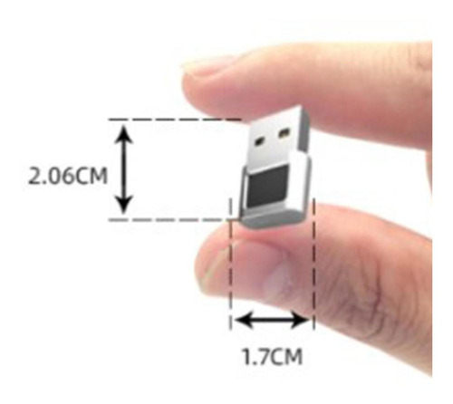 Imagen 7 de 7 de Lector De Huellas Dactilares Usb De Seguridad Escáner De