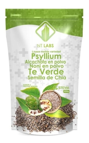 X 2 Te Verde Fibra, Alcachofa, Semillas De Chia, 