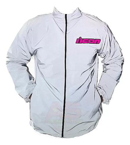 Chaqueta Doble Faz Reflectiva E Impermeable - As