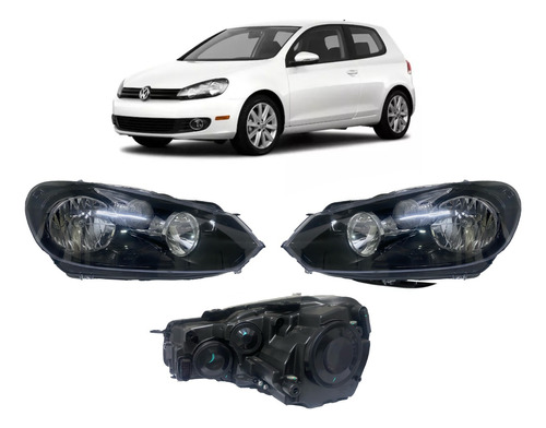 Faros Para Golf Mk6 Tsi 2011 - 2013