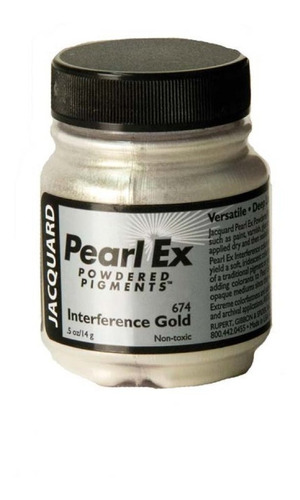 Pigmentos Jacquard Pearl Interference Gold