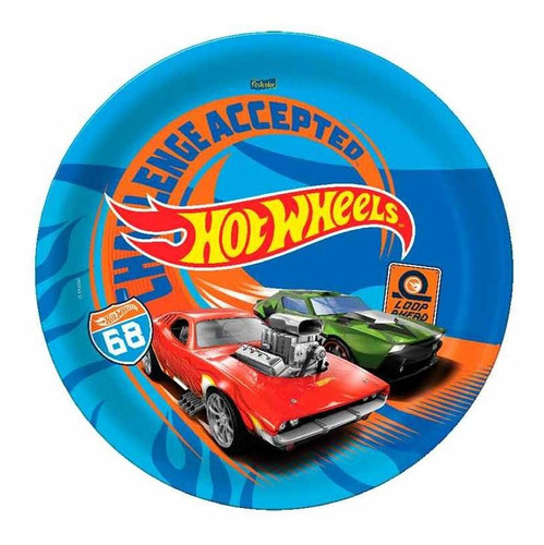 Prato Redondo Hot Wheels 8und