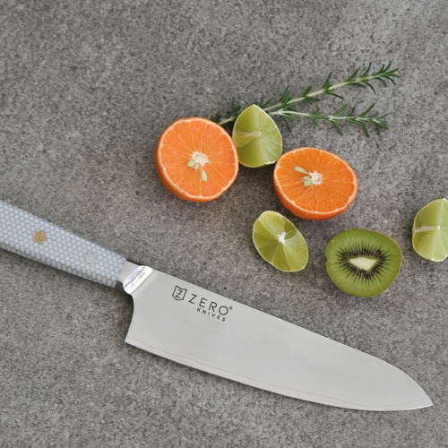 Imagen 6 de 6 de Cuchillo De Cocina 8,0'' Zero Knives Wp Chef Parrilla Asado