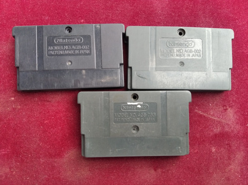 3 Carcasas Reemplazo ( Gameboy Advance Gba Sp ) 5v _\(^o^)/_ (Usado)