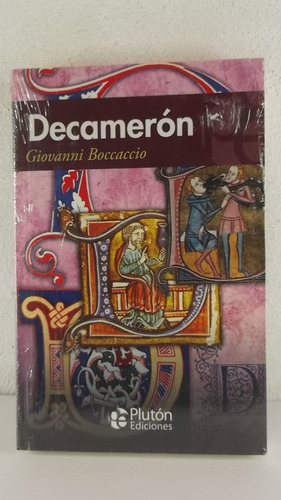 El Decameron Giovanni Boccaccio Libro Ed Pluton