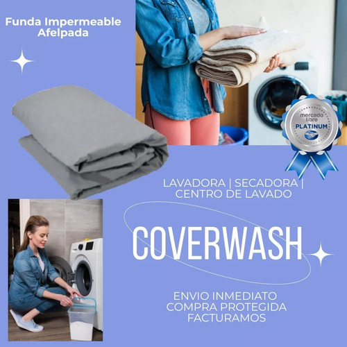 Forro Secadora LG Carga Frontal 22kg Silver 1mt Cierre