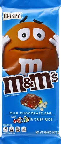 M&M's Crispy Milk Chocolate Bar (150g)