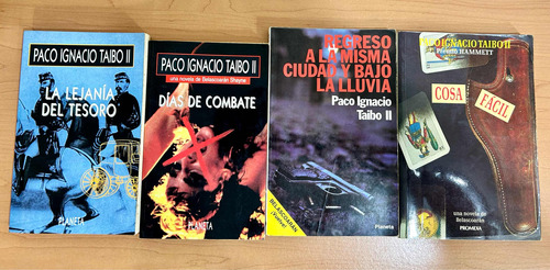 Lote De Libros De Paco Ignacio Taibo Ii