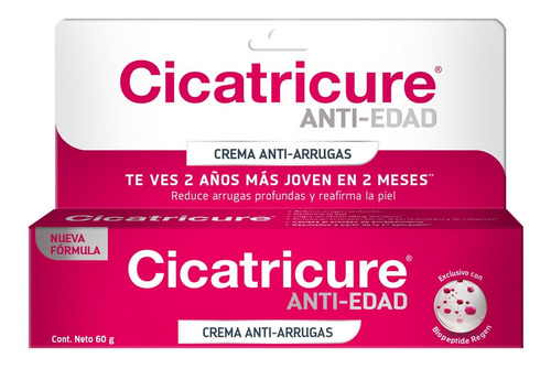 Imagen 2 de 2 de Crema Antiarrugas Cicatricure Antiedad día/noche de 60g