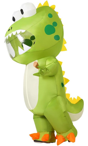 Disfraz Inflable De Dinosaurio Comin Para Adultos, Halloween