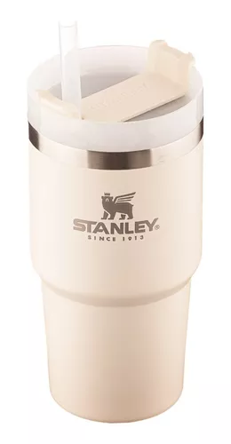 Vaso Stanley Quencher Adventure 591ml Vacuum Termico Cream