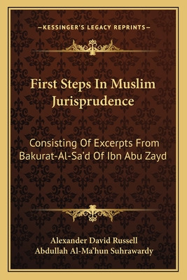 Libro First Steps In Muslim Jurisprudence: Consisting Of ...