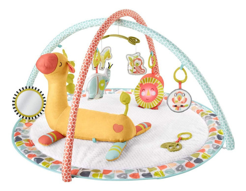 Fisher-price Go Wild Gym & Giraffe Wedge, Gimnasio De Activi