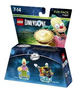 Lego Dimensions Simpsons Krusty Fun Pack 71227 Ps3 Ps4 Xbox